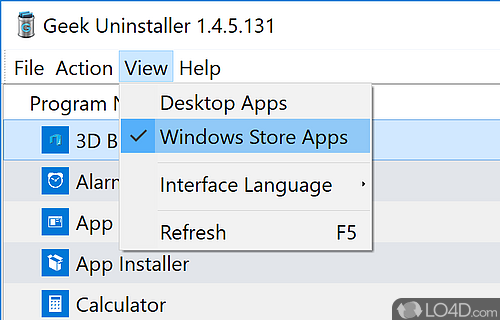 GeekUninstaller Screenshot