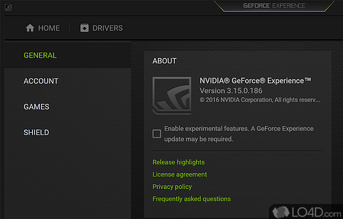 Nvidia gtx experience new arrivals