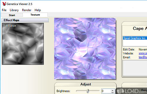 Genetica Viewer screenshot