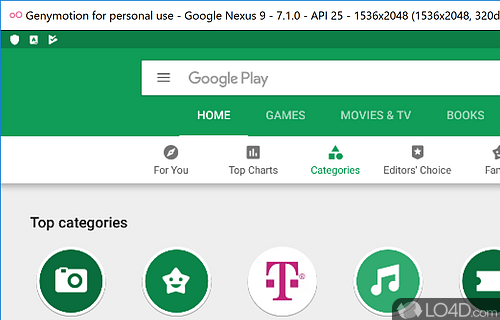 Genymotion Screenshot