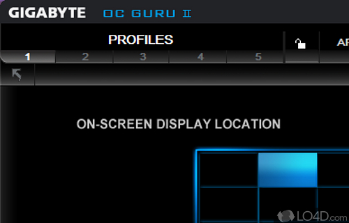 Gigabyte OC Guru II screenshot