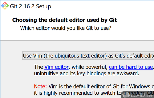 Easy to install and easy to get to grips with - Screenshot of Git for Windows