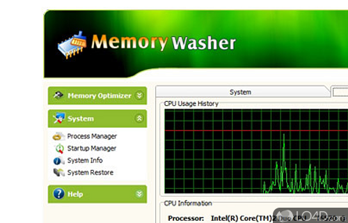 GM Memory Washer Screenshot