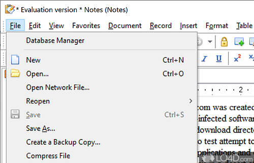 Personalize items and sort folders - Screenshot of GSNotes