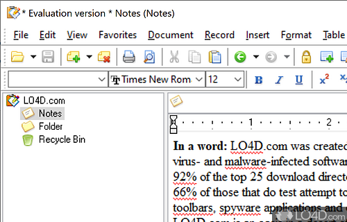 Add and manage annotations - Screenshot of GSNotes