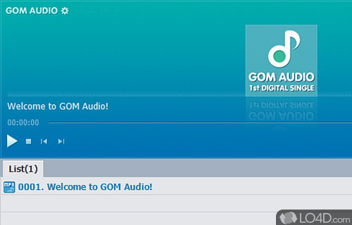 download the new version for ipod GOM Audio Player 2.2.27.0