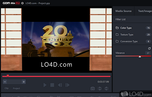 User-friendly - Screenshot of GOM Mix Pro
