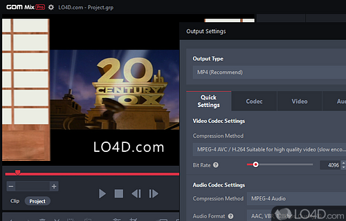 One permanent payment setup - Screenshot of GOM Mix Pro