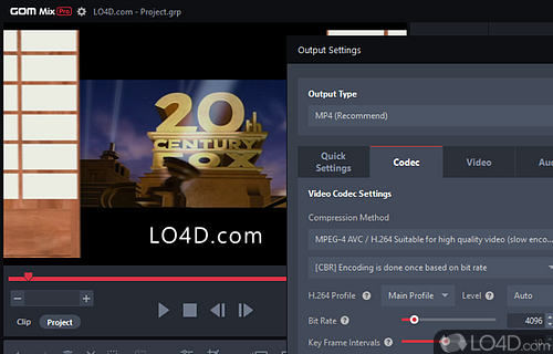 Basic and advanced tools - Screenshot of GOM Mix Pro