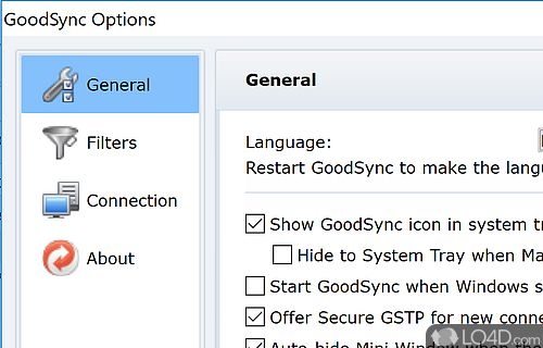 GoodSync Screenshot