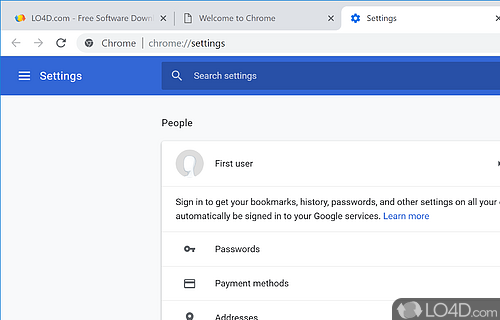 Google Chrome Portable Screenshot