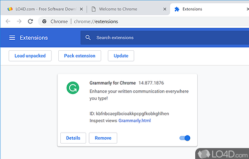 Free web browser for Windows - Screenshot of Google Chrome Portable