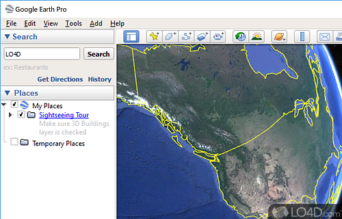 The perfect map tool for business users - Screenshot of Google Earth Pro