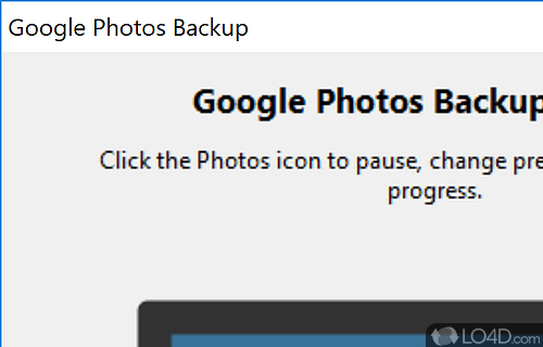 Google Photos Backup Screenshot