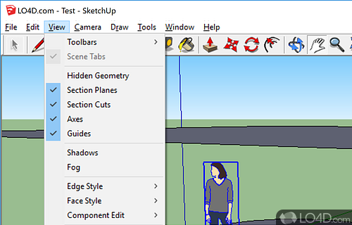 A last assessment - Screenshot of Google SketchUp