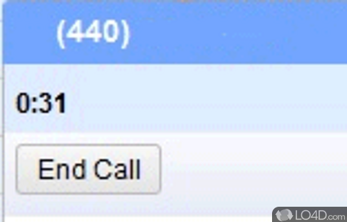 Screenshot of Google Talk Plugin - Use voice from Gmail