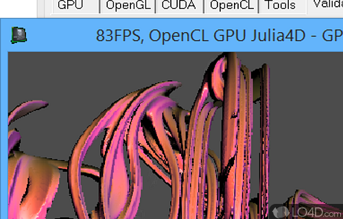 Diagnostic - Screenshot of GPU Caps Viewer Portable