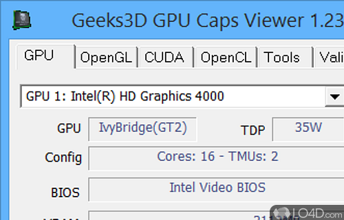 gpu caps viewer for os x