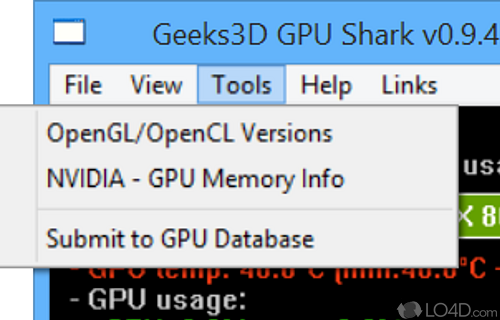 download the new for android GPU Shark 0.31.0