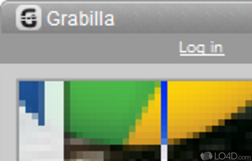 Screenshot of Grabilla - Capture screen in various ways and save the recording as a still image, an animated GIF or a video file