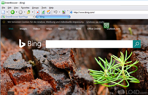 GreenBrowser Screenshot