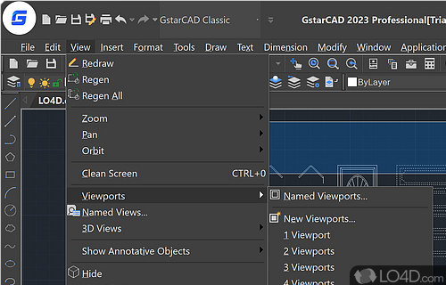 Good help and online tutorials - Screenshot of GstarCAD