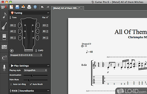 Guitar Pro - Tab Editor Software for Guitar, Bass, Drum, Piano and