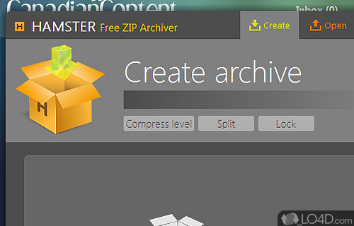 Hamster Free Zip Archiver Screenshot