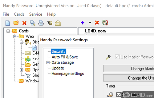 Handy Password screenshot