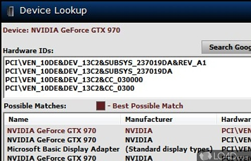 Hardware Identify Screenshot