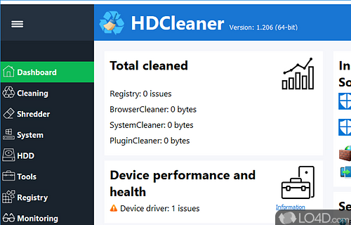HDCleaner 2.057 download the new version for ios