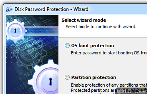 HDD Password Protection Screenshot