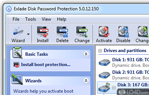 HDD Password Protection Screenshot