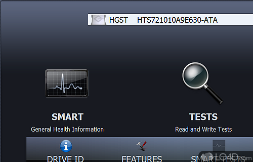 Have reports issued and saved to various formats - Screenshot of HDD Scan