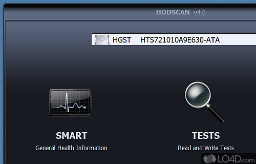 Take a peek under hard disk drive's hood in order to keep it running smooth - Screenshot of HDD Scan