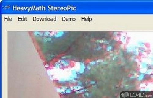 Screenshot of StereoPic 3D Image Creator - Take 3D anaglyph stereo photos from two webcams
