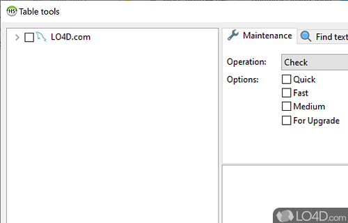 MariaDB - Screenshot of HeidiSQL