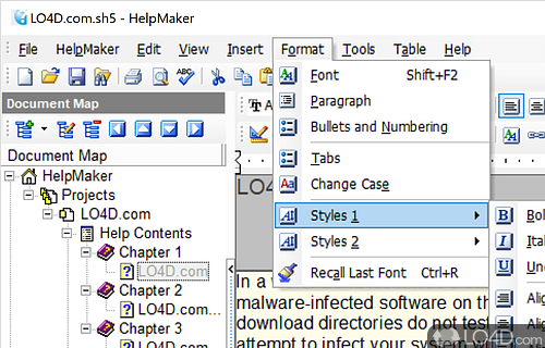 HelpMaker screenshot