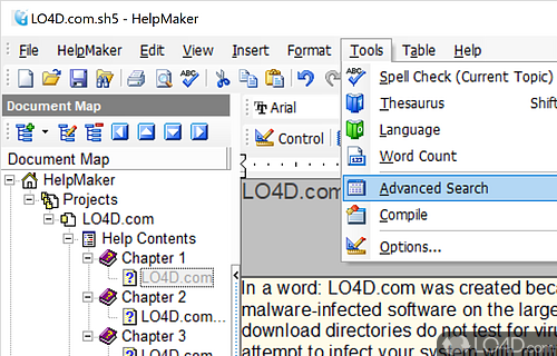 HelpMaker screenshot