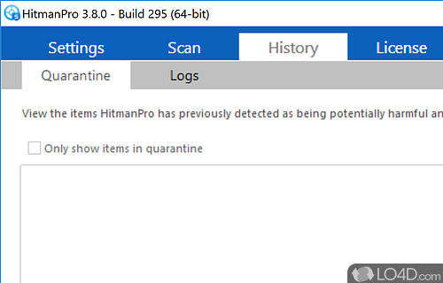 Virus - Screenshot of Hitman Pro