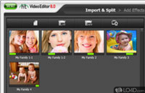 honestech Video Editor Screenshot