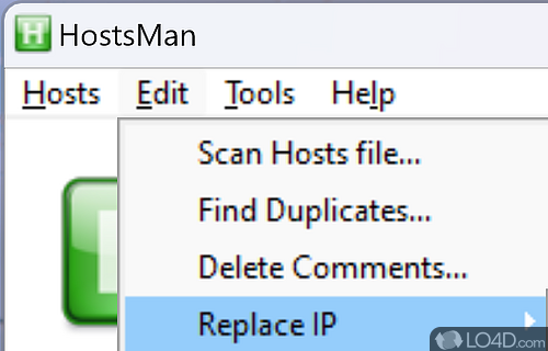 View and handle update sources - Screenshot of HostsMan