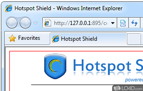 Hotspot Shield Screenshot