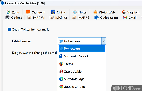 Howard Email Notifier 2.03 instaling