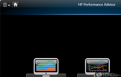 HP Performance Advisor screenshot