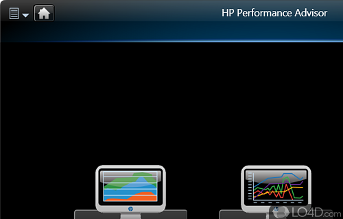 HP Performance Advisor Screenshot