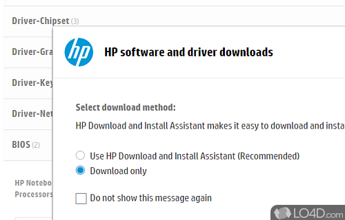 HP Support Solutions Framework - Download