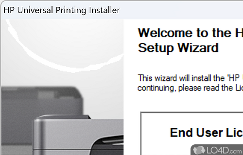 Easily install drivers for HP and other brand printers - Screenshot of HP Universal Print Driver