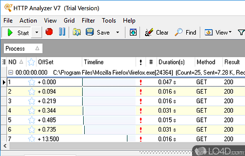 Powerful and detailed HTTP protocol analyzer - Screenshot of HTTP Analyzer