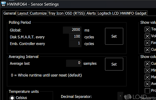 Powerful system information utility designed especially for detection of hardware - Screenshot of HWiNFO